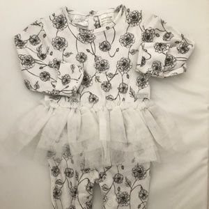 Kardashian Kids Newborn Sleeper with Tutu